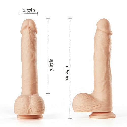 Sexeeg Rotary Telescopic Thrust Dildo Rocking Toy Vibration Stimulation Clitoris Anus Uterine Cavity Lifelike Strong Sucker