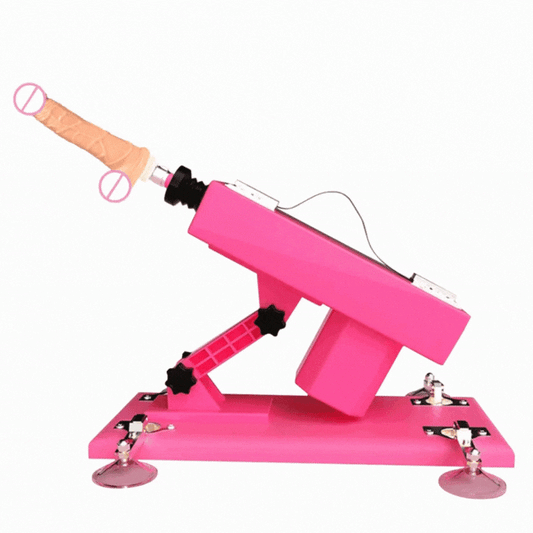 Sexeeg Pumping Gun - Full-automatic Simulated Penis Masturbation Telescopic Dildos Machine