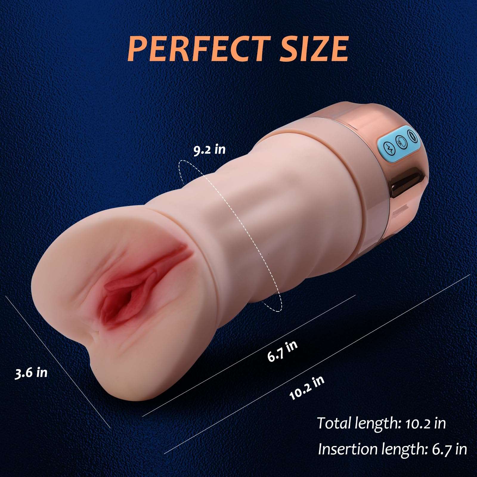 Sexeeg  Oral Sucking Vibration Male Masturbation Cup