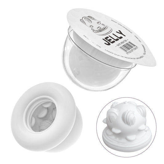 Sexeeg Jelly Soft Male Masturbator Cup For Man Glans Stimulation