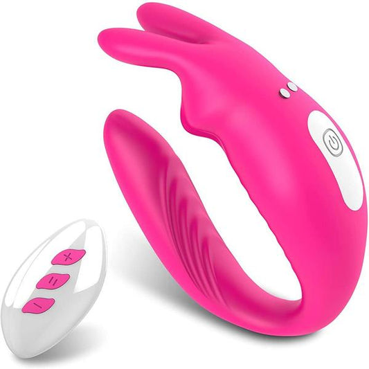 Sexeeg Clitoral G-Spot Rabbit Vibrator - Couple