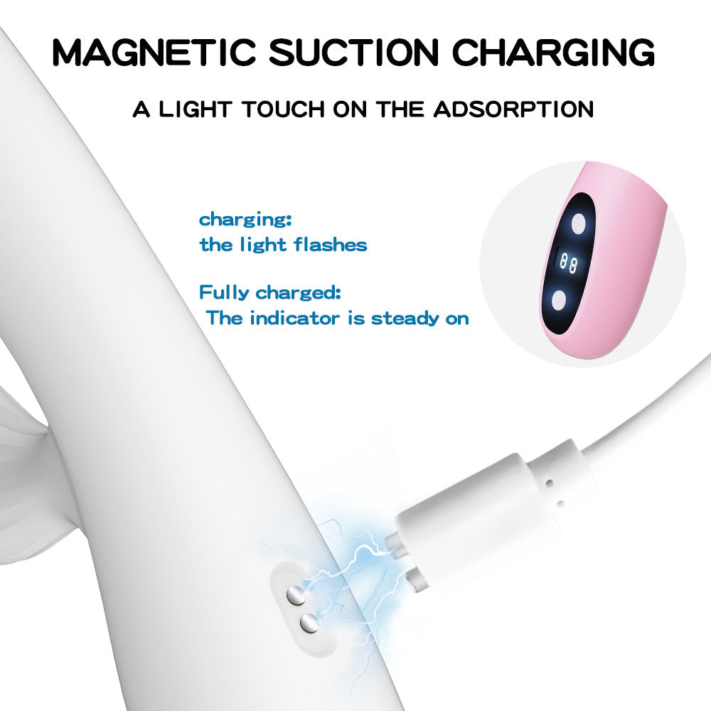 Sexeeg 5-Frequency Sucking Stretching and Heating Female Vibrator