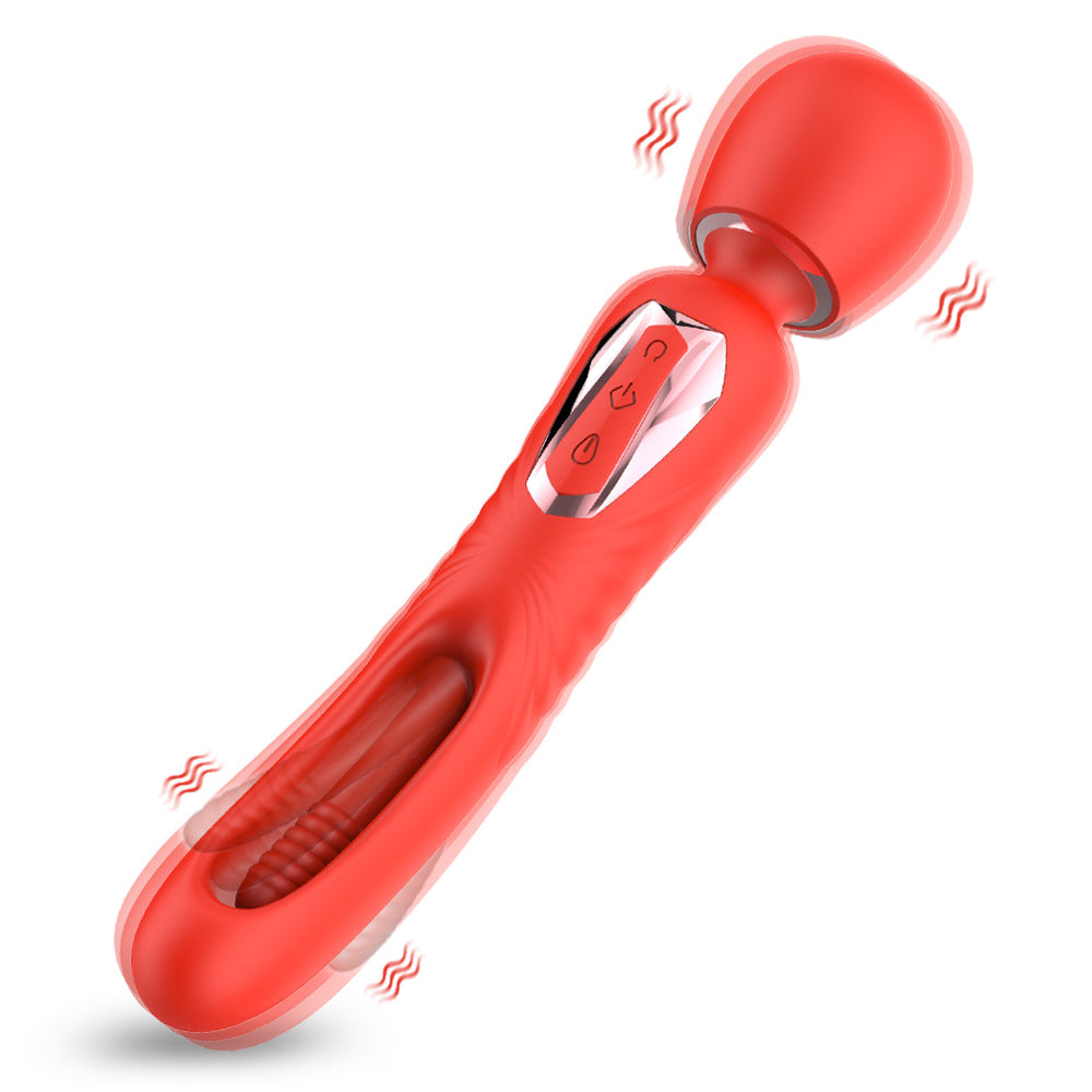 Sexeeg Hollow AV Stick Slaps And Teases Women With Masturbation Device And Vibrator