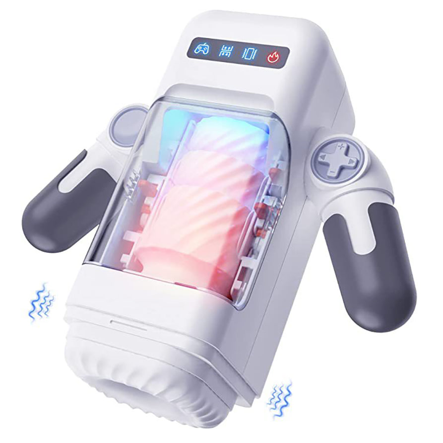 Sexeeg Game cup - Thrust Vibration Masturbator With Heating Function