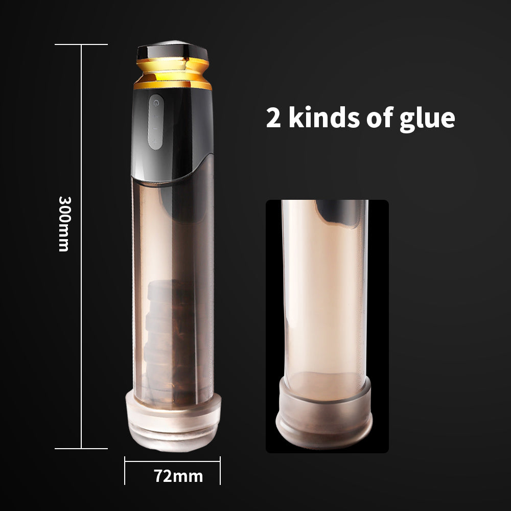 Sexeeg Electric Penis Enlargement Male Masturbation Cup Water Bath Air Vacuum Pump