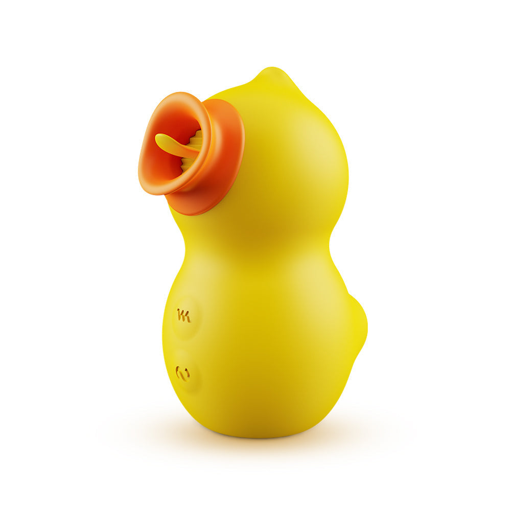 Sexeeg Duckling 7 Frequency Sucking Tongue Licking Masturbator