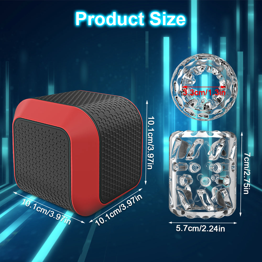 Sexeeg Magic Cube - Thrusting Rotation Male Masturbator Cup Water Proof