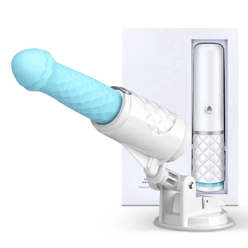 Sexeeg Automatic Extraction And Insertion Telescopic Vibration Suction Cup Hands-free