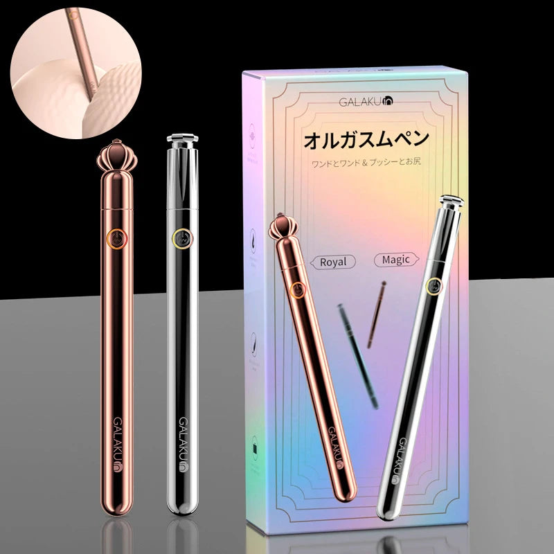 Anal Prostate Vibrator Flirtinging Pen Universal Vibration G-Spot Clitoris Vibrators