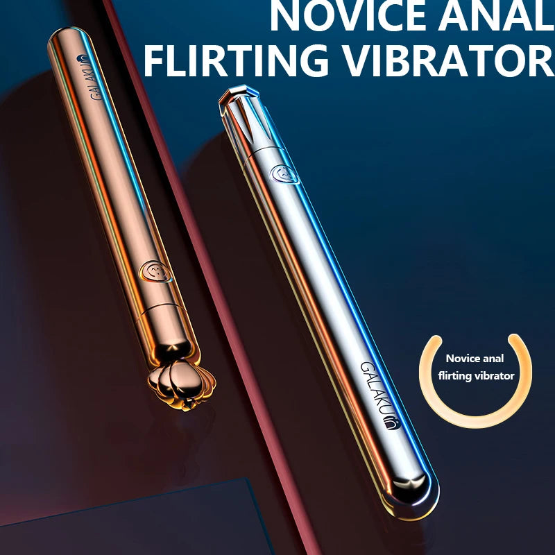 Anal Prostate Vibrator Flirtinging Pen Universal Vibration G-Spot Clitoris Vibrators