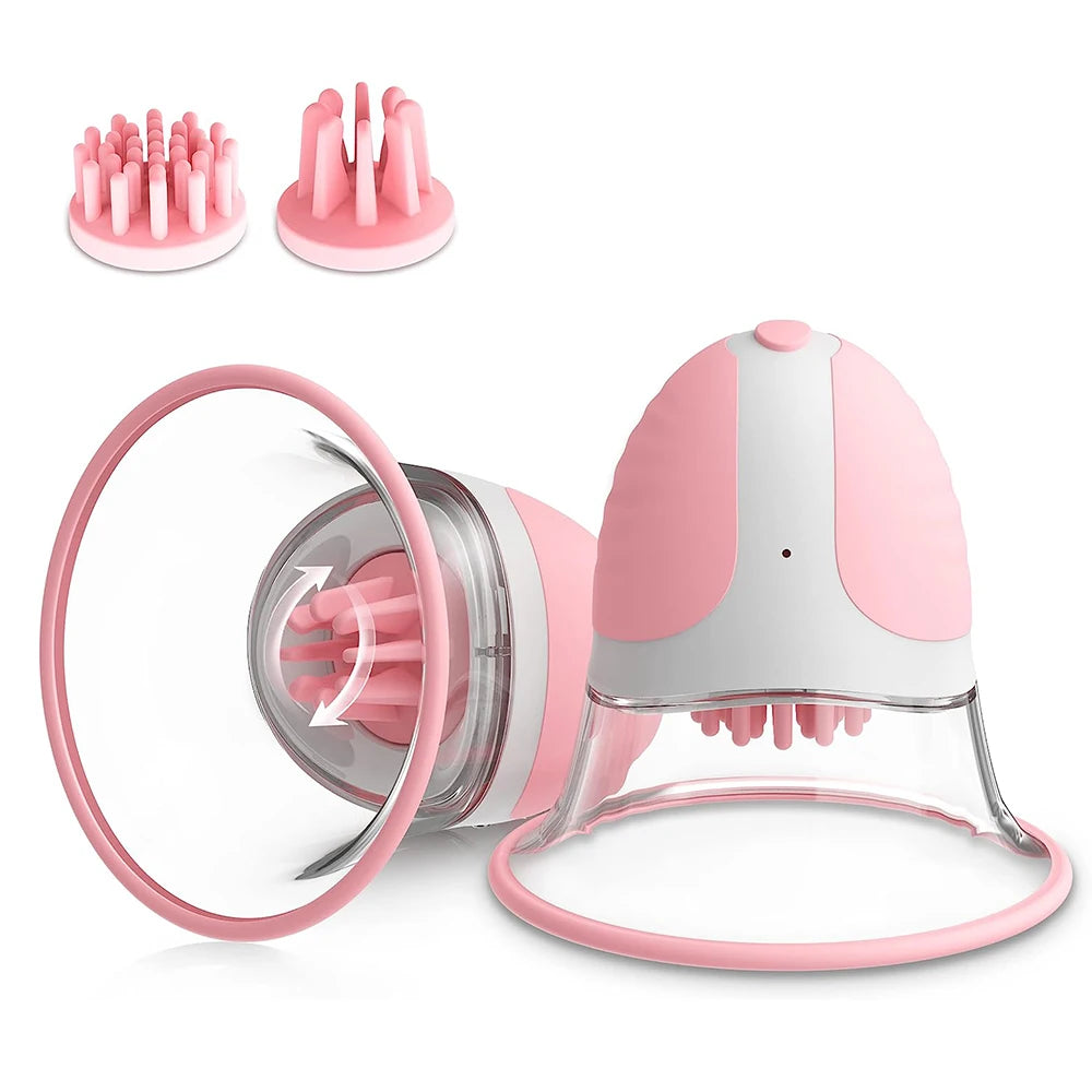 Breast Enlargement Sucking Vibrator Vacuum Pump Sucker for Women