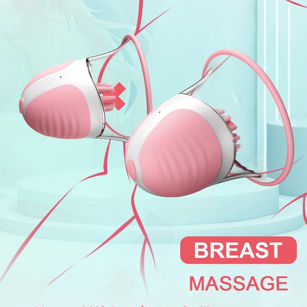 Breast Enlargement Sucking Vibrator Vacuum Pump Sucker for Women