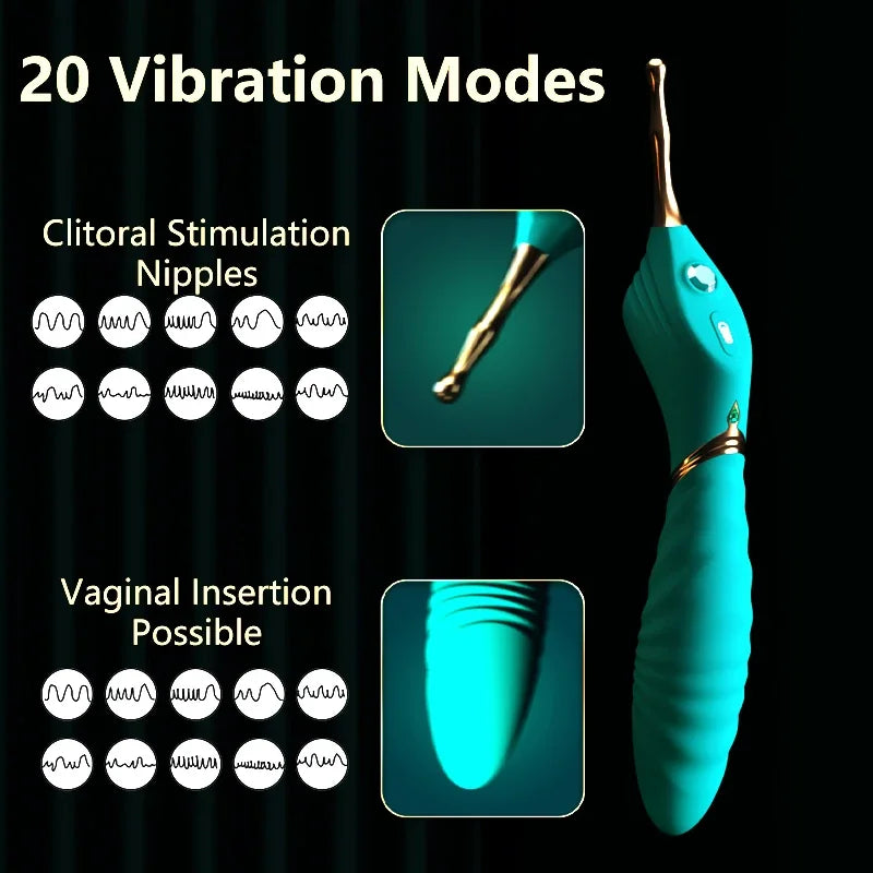 G-Spot Vibrator Clitoris Orgasm Stimulator Female Vibrating Massage Beginners Masturbator