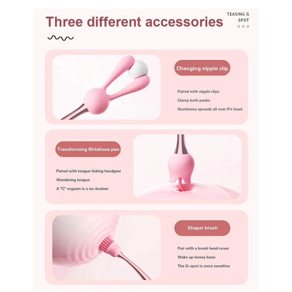 G-Spot Vibrator Clitoris Stimulator Vagina Masturbator Massager Sex Toys