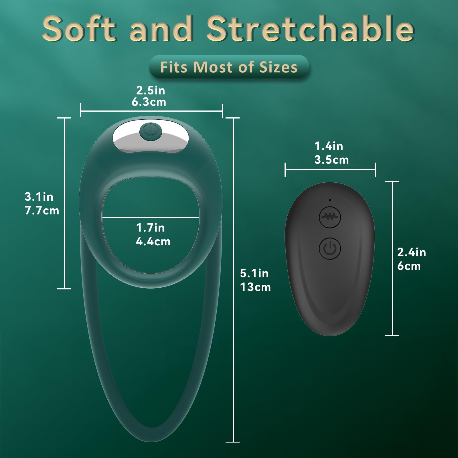 Sexeeg Rabbit Vibrating Cock Ring Adult Sex Toys with Clitoral Vibrator