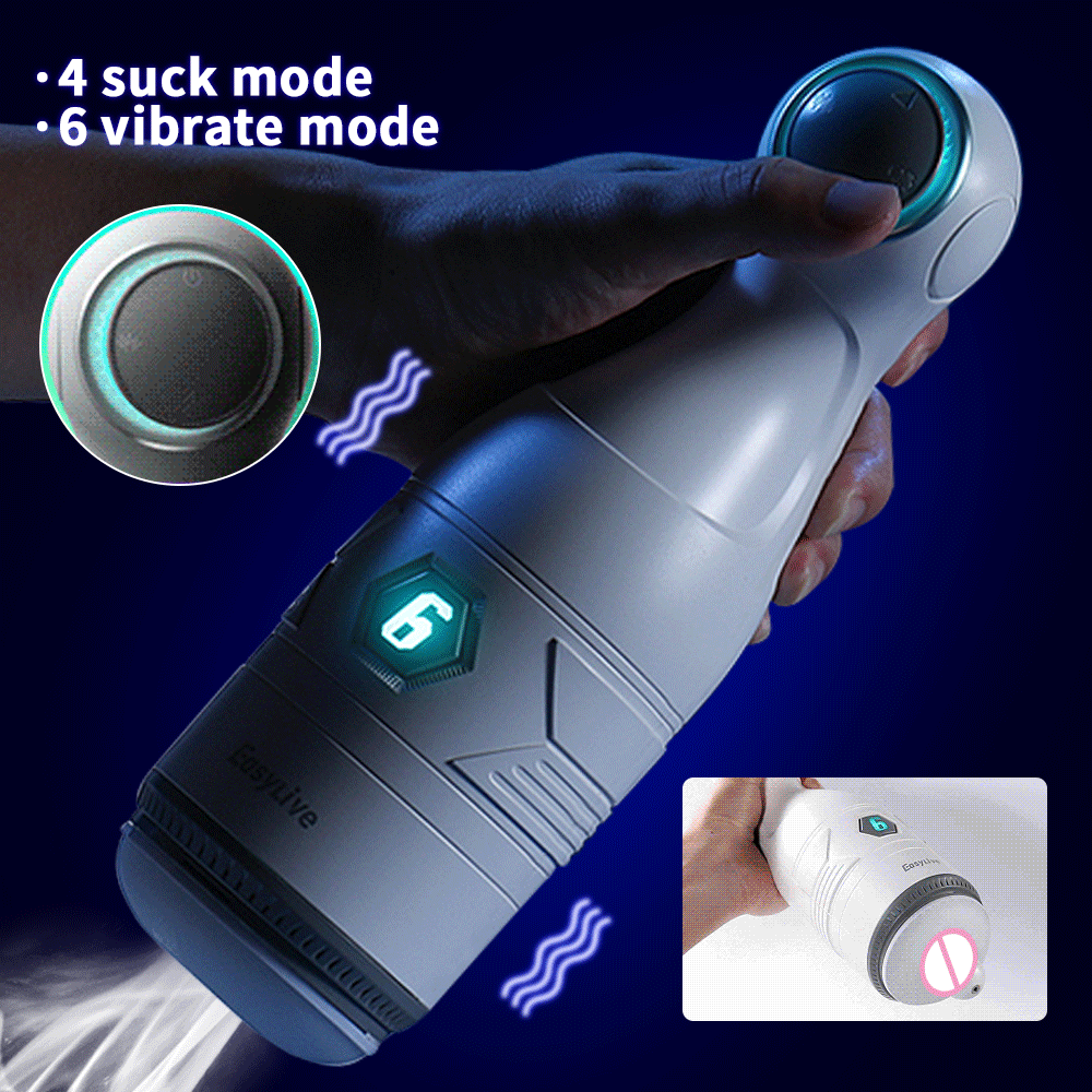Sexeeg Automatic Sucking Masturbation Blowjob Masturbator Vibrating Oral Sex Toys For Men
