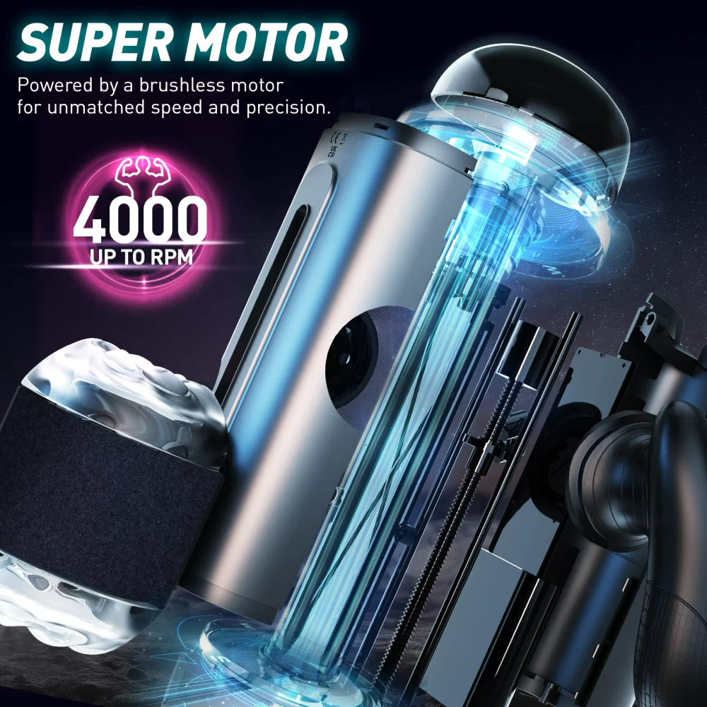 Sexeeg Gamer Stroker Sex Toy for Men 10 Speed Frequencies 10 Distance Modes