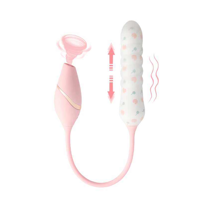 Sexeeg Telescoping Sucking Vibrator