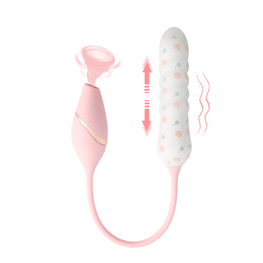 Sexeeg Telescoping Sucking Vibrator
