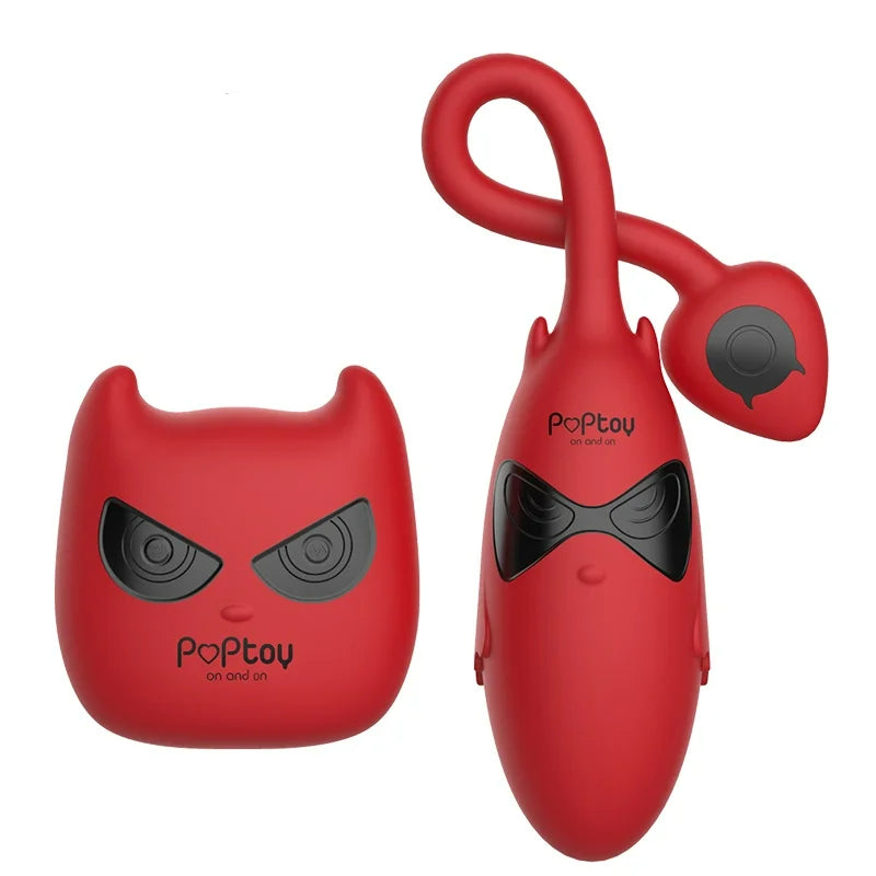 Sexeeg Little Devil Remote Control Vibrator G Spot Clitoris Stimulator for Women