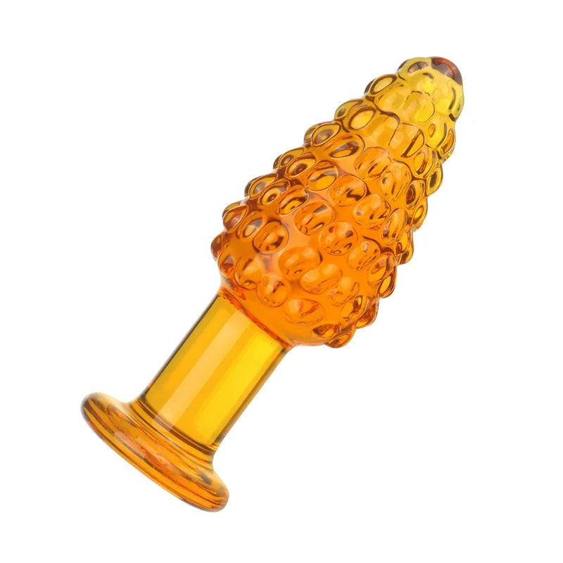 Sexeeg Christmas Crystal Anal Plug Vaginal Stimulation Masturbation Dildo