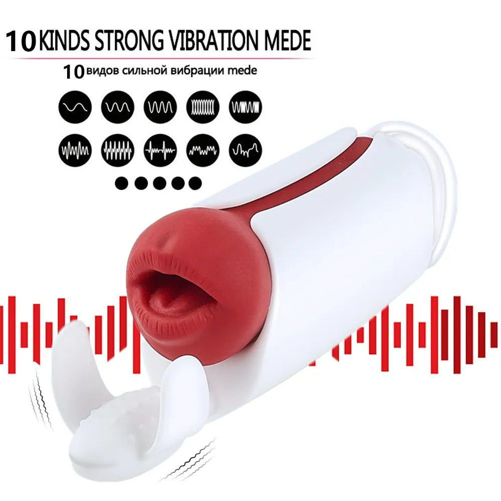 Sexeeg Blowjob Masturbator Deep Throat Vagina Masturbator for Men