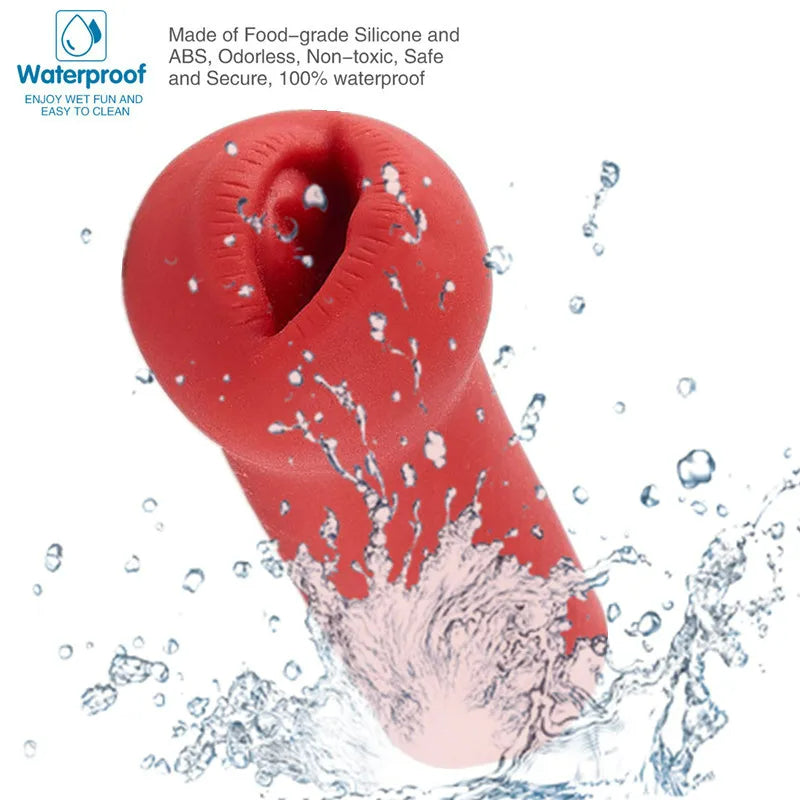 Sexeeg Blowjob Masturbator Deep Throat Vagina Masturbator for Men