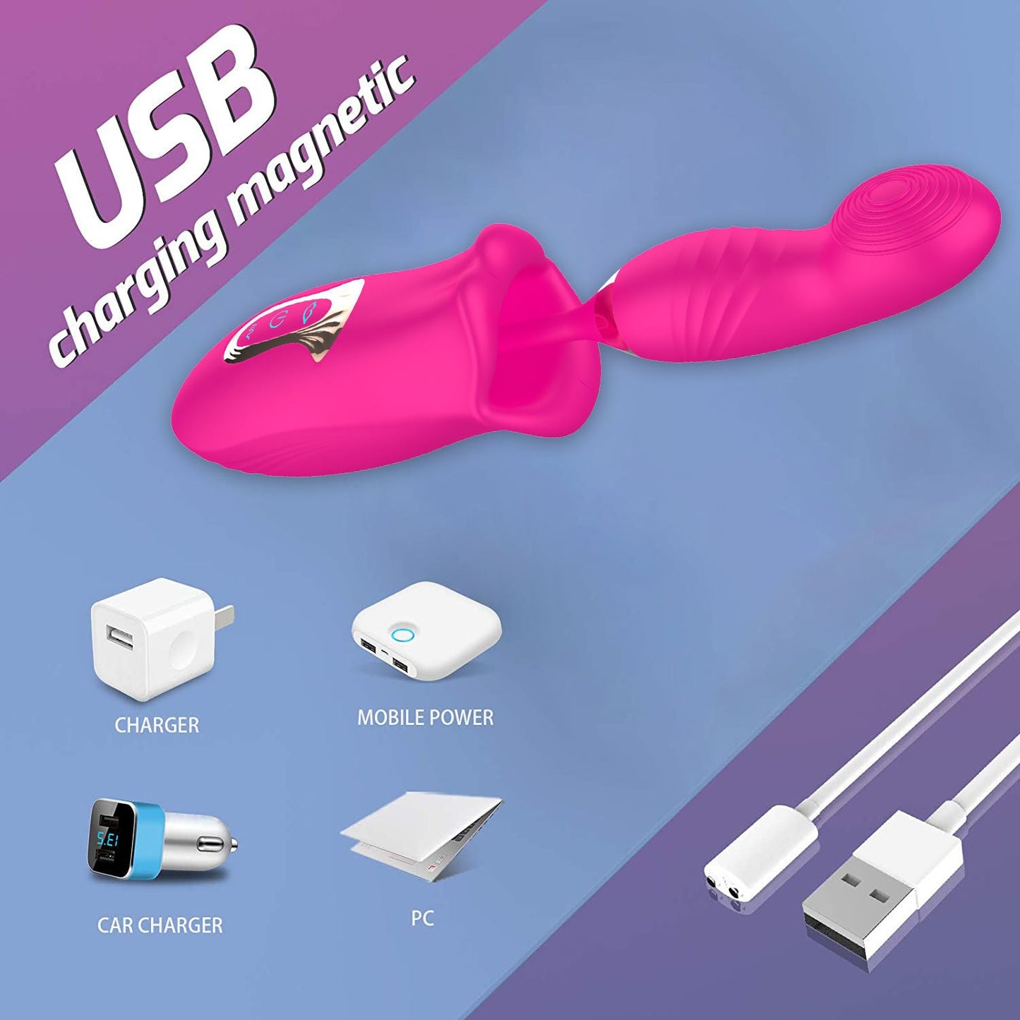 Sexeeg Rose Muncher Bite Vibrator G Spot Clitoris Stimulator Vagina Sucking Masturbator