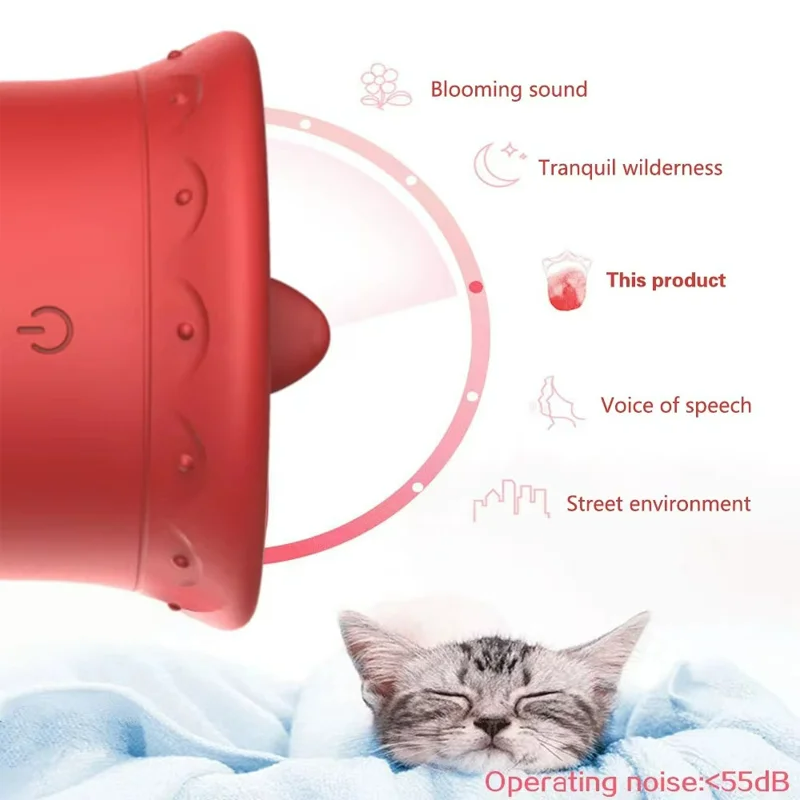 Sexeeg Christmas Tongue Licking Sucking Vibrator APP Controlled Clitoral Stimulator for Women