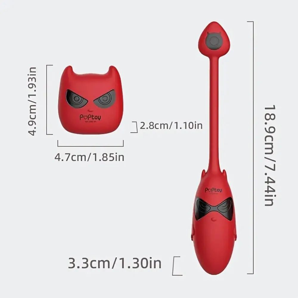 Sexeeg Little Devil Remote Control Vibrator G Spot Clitoris Stimulator for Women