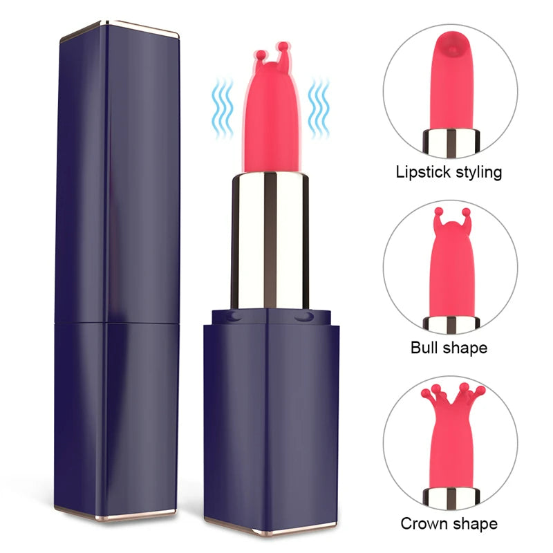 Sexeeg Mini Lipstick Vibrator Secret Bullet Masturbator Nipple Clitoris Stimulator