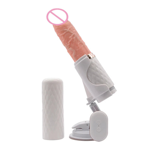Sexeeg Automatic Telescopic Gun, Women's Vibrating Rod, Massage, Masturbation, Investment Promotion, One Piece, Issued On Behalf
