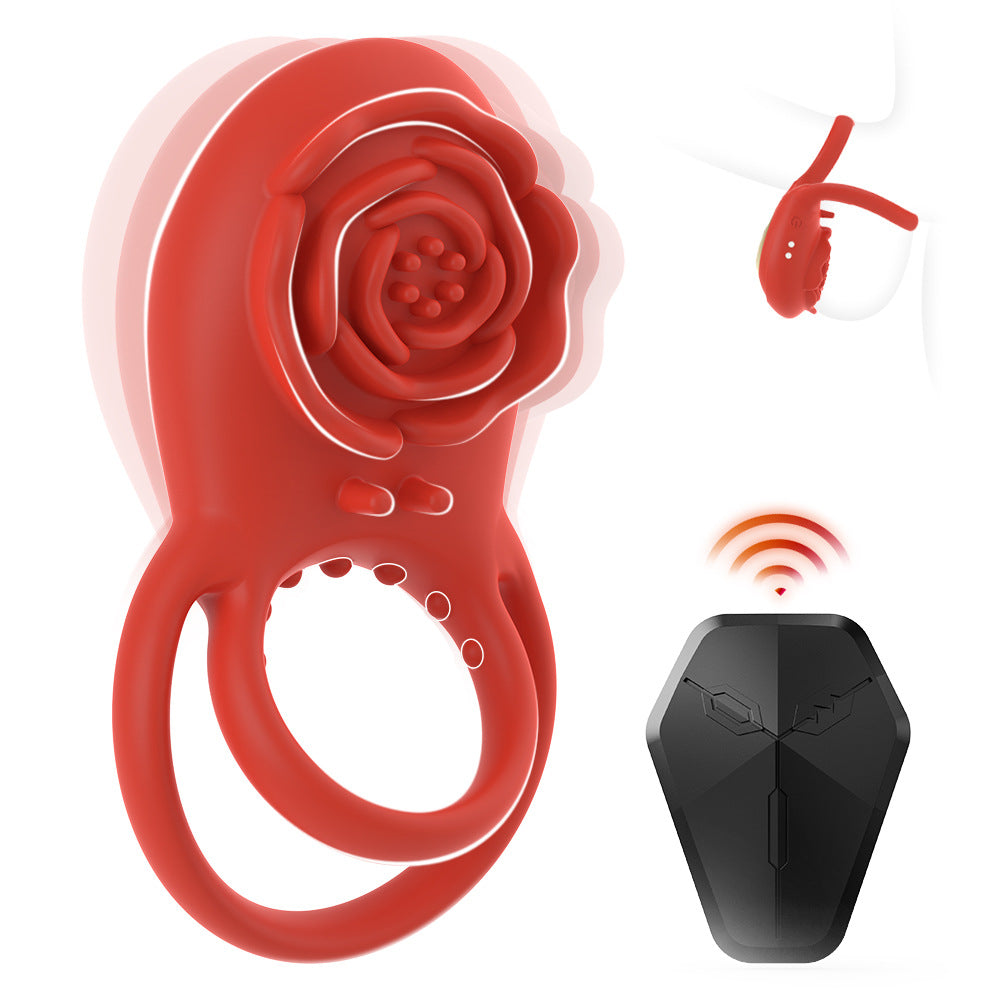 Sexeeg Rose Clitoral Stimulator Couples Sex Toys for Men Women Pleasure