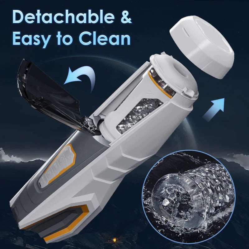 Sexeeg Automatic 4 Rotating 3 Thrusting Male Masturbator