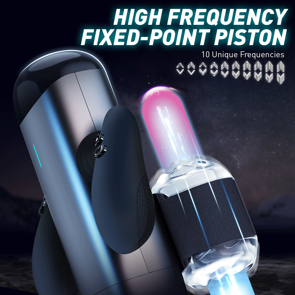 Sexeeg Gamer Stroker Sex Toy for Men 10 Speed Frequencies 10 Distance Modes