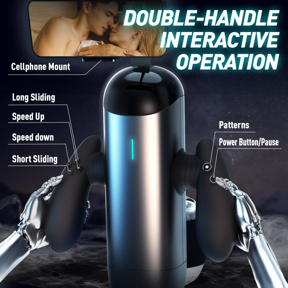 Sexeeg Gamer Stroker Sex Toy for Men 10 Speed Frequencies 10 Distance Modes