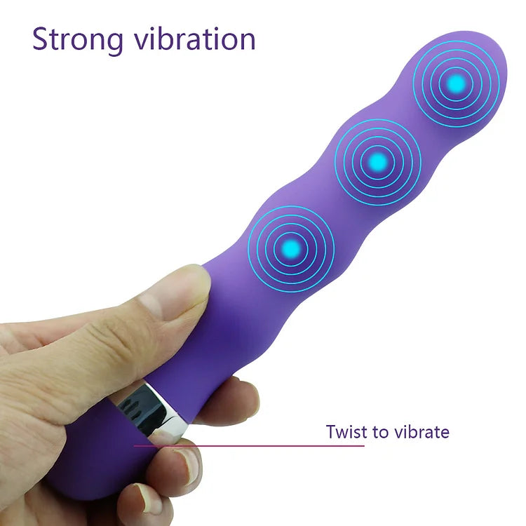 Sexeeg Multi-speed G Spot Vagina Clitoris Anal Plug Dildo Vibrator
