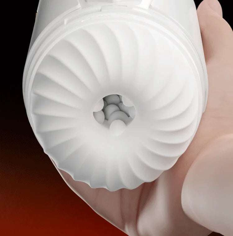 Sexeeg App Remote Control Interactive Heated Thrusting Sucking Male Penis Stroker