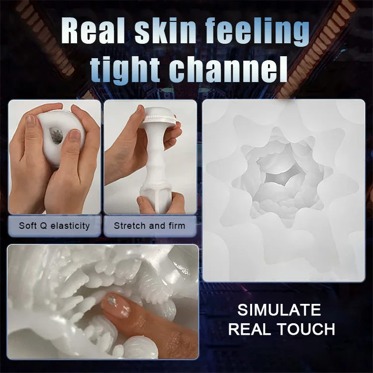 Sexeeg Bella Bot - Robot Telescopic Vibration Male Penis Stroker