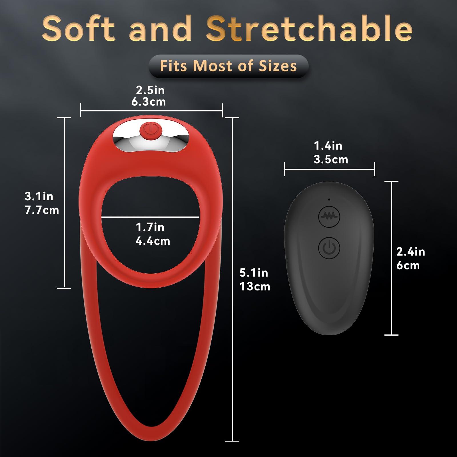 Sexeeg Rabbit Vibrating Cock Ring Adult Sex Toys with Clitoral Vibrator