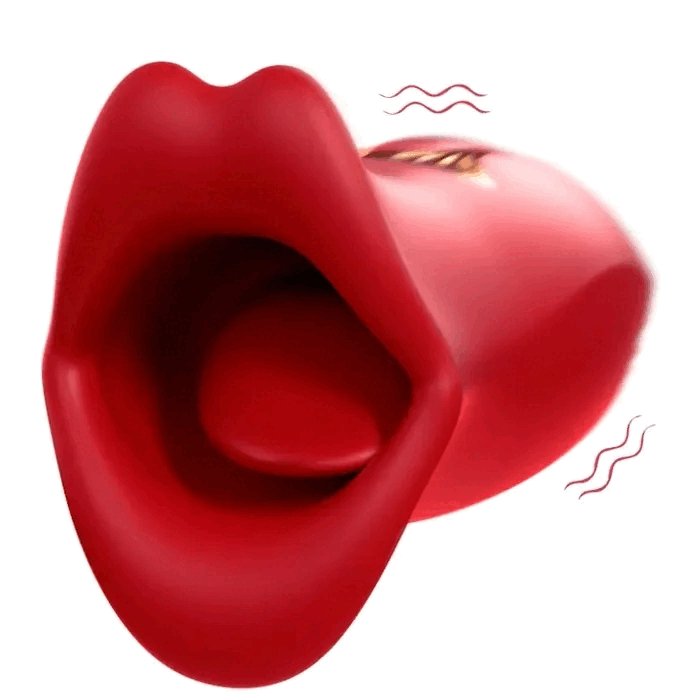 Sexeeg Rose Muncher 10 Biting & 10 Vibrating Modes Stimulate Nipple Clitoral Women Vibrator