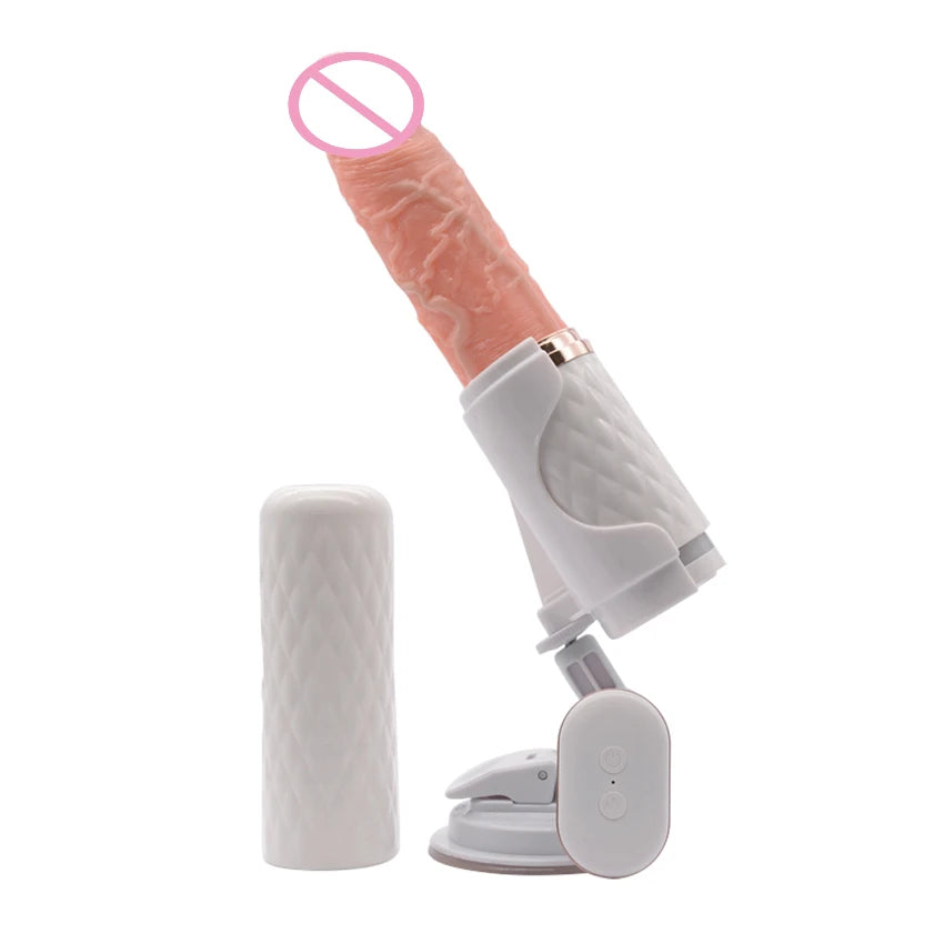 Sexeeg Automatic Telescopic Gun, Women's Vibrating Rod, Massage, Masturbation, Investment Promotion, One Piece, Issued On Behalf