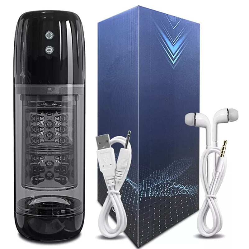 Sexeeg 7-Frequency Suction Rotation Male Aircraft Cup