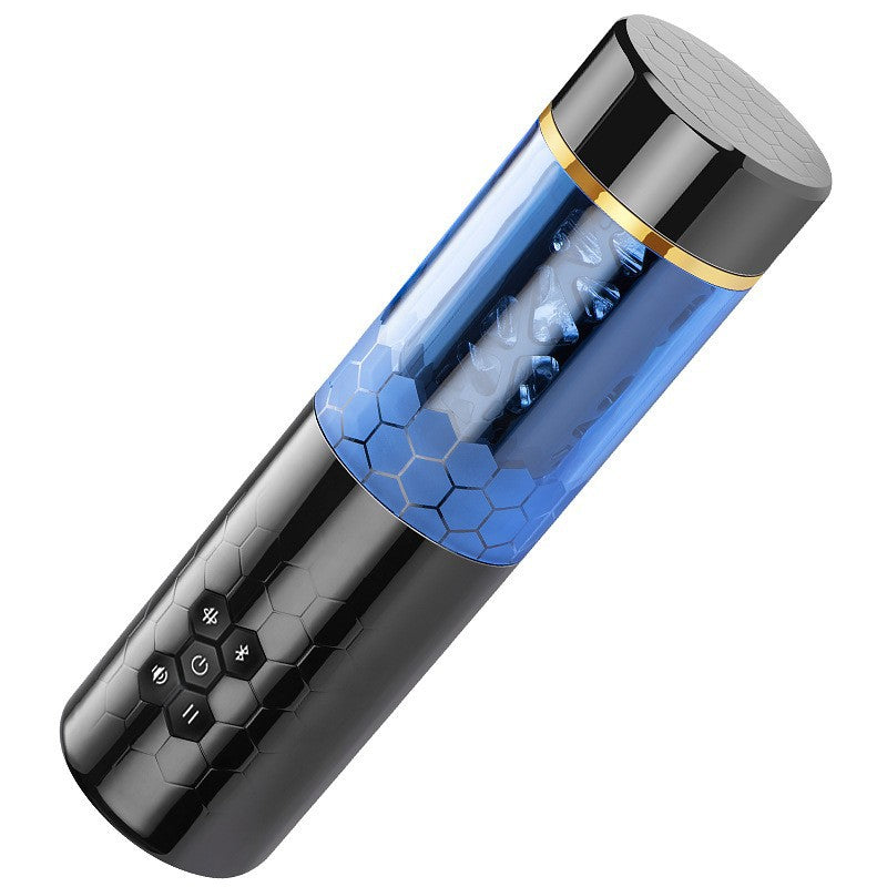 Sexeeg Samurai 3.0 - 10 Thrusting Spinning Telescopic And Rotating Masturbation Cup