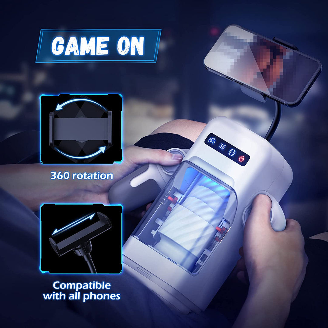 Sexeeg Game cup - Thrust Vibration Masturbator With Heating Function