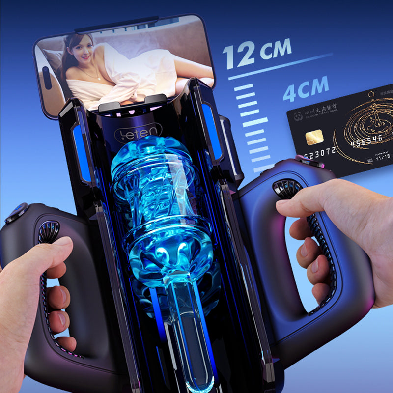 Thrusting Cannon King Sex Toy for Men With Liner