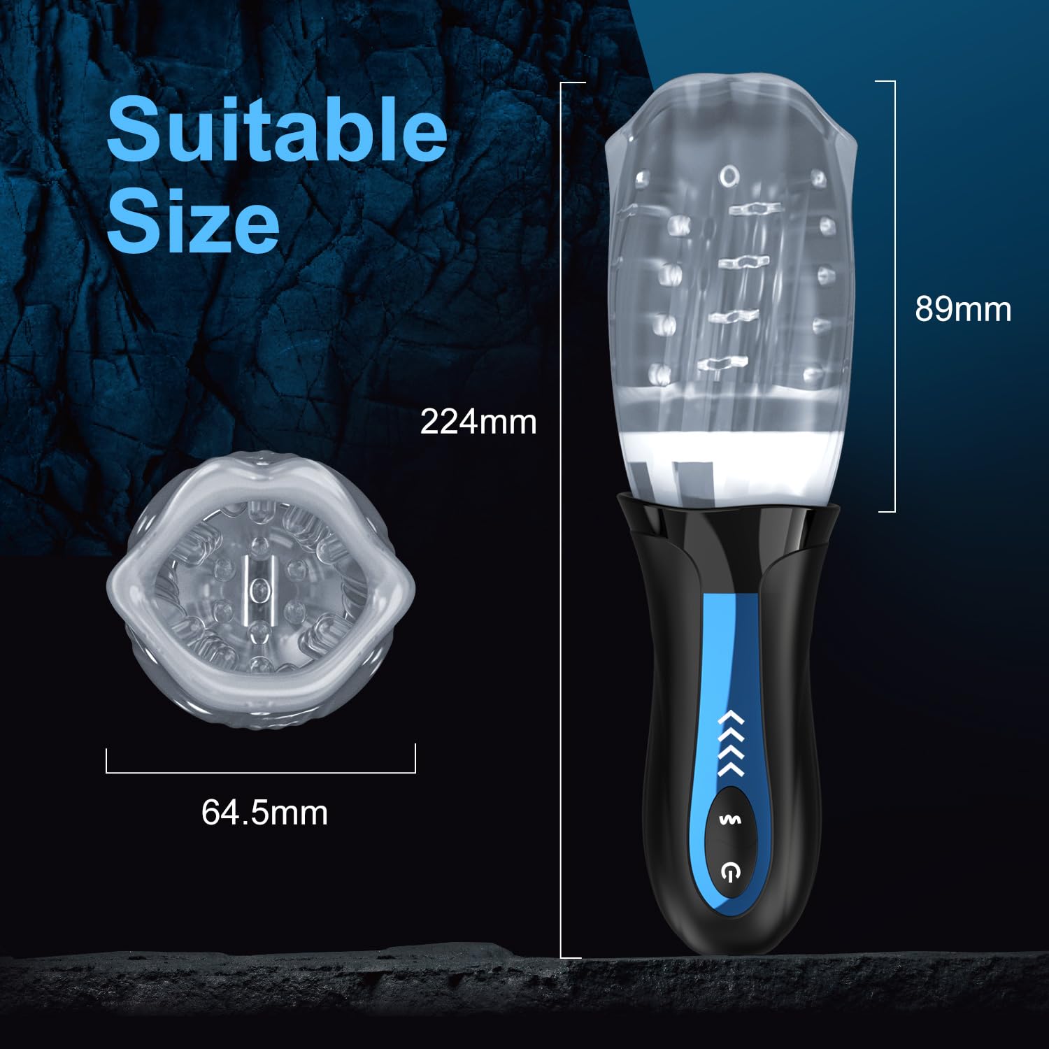 Sexeeg Gawk Gawk 6000 Pro With 5 Vibrating & 5 Rotating Modes