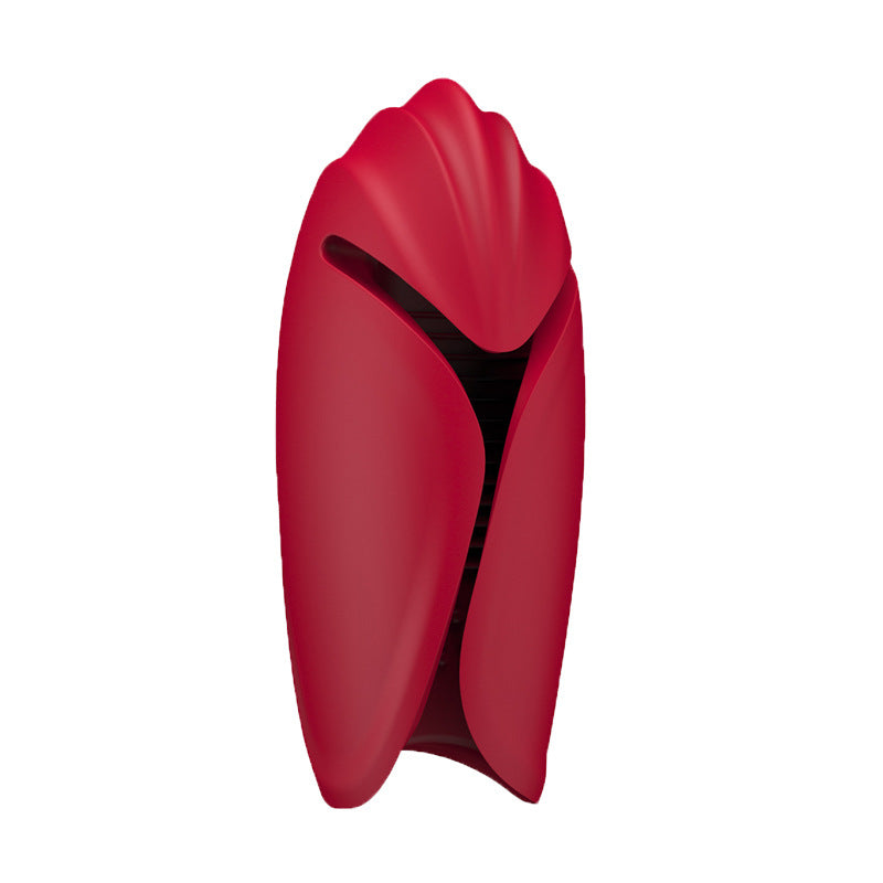 Sexeeg Warrior Training Cup Men's Mini Tongue Licking Multi Frequency Vibration Aircraft Cup Men's Fun Masturbation Cup