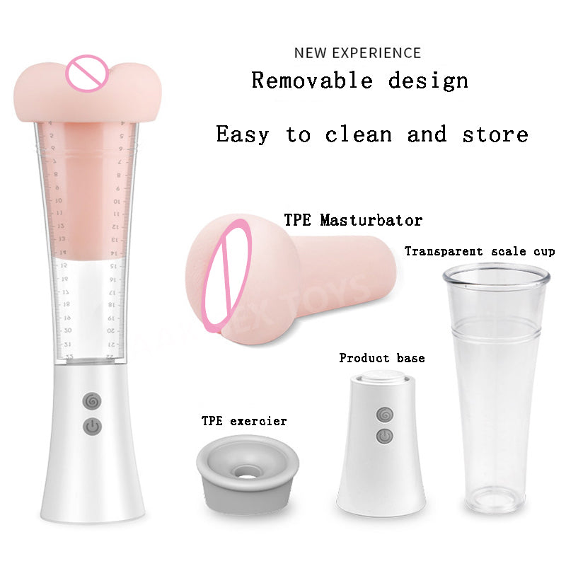 Sexeeg Male Masturbation Cup Penis Extender Vacuum Pump