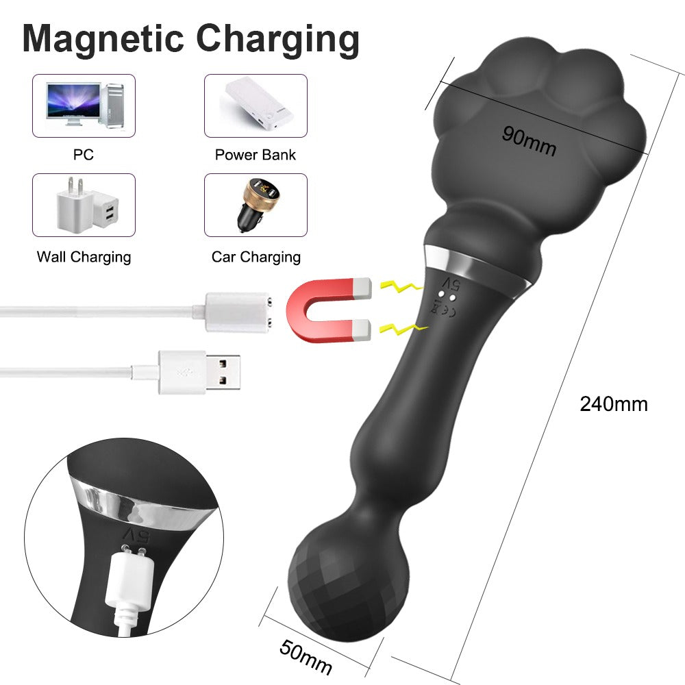 Sexeeg Cat Claw Masturbation Vibrator Vibrating Massagers for Clitoral Vagina